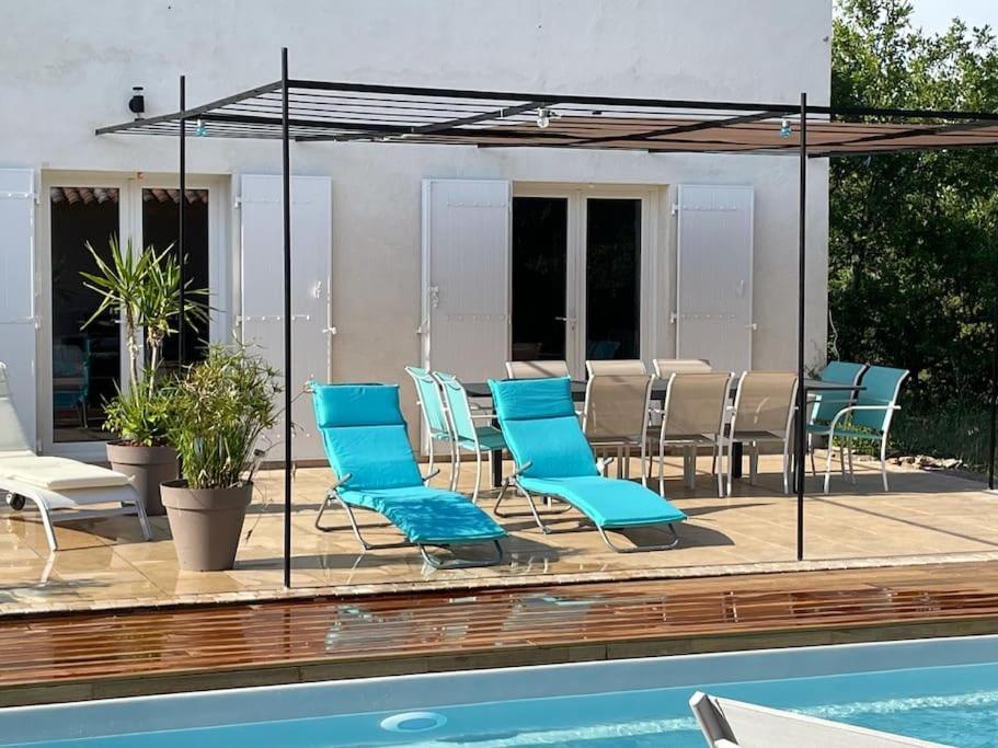 Villa Piscine - Gorges Du Verdon, Lac De Sainte-Croix Régusse 외부 사진