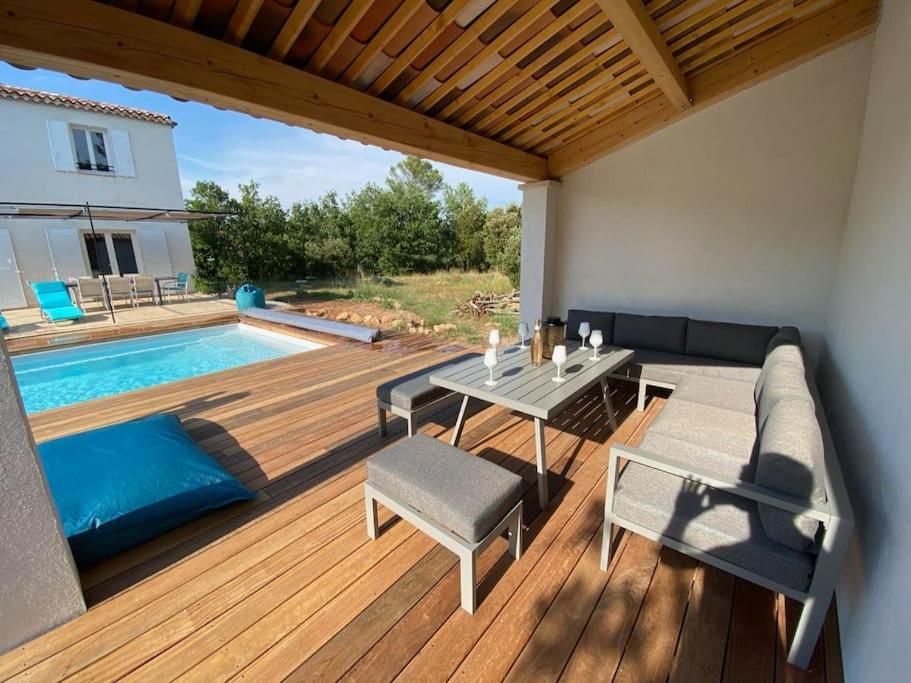 Villa Piscine - Gorges Du Verdon, Lac De Sainte-Croix Régusse 외부 사진