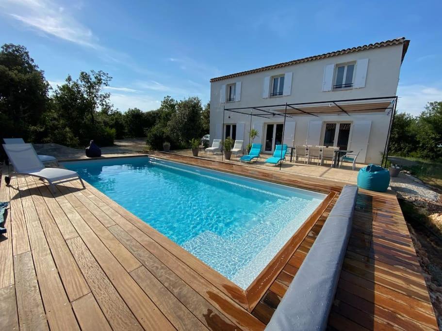 Villa Piscine - Gorges Du Verdon, Lac De Sainte-Croix Régusse 외부 사진