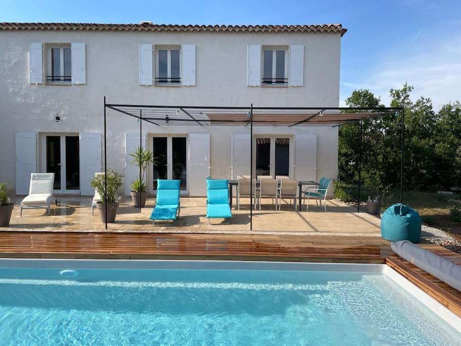 Villa Piscine - Gorges Du Verdon, Lac De Sainte-Croix Régusse 외부 사진