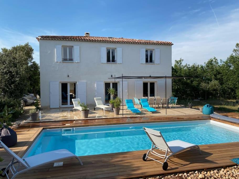 Villa Piscine - Gorges Du Verdon, Lac De Sainte-Croix Régusse 외부 사진